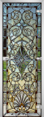 Стеклянная межкомнатная дверь Stained Glass-16
