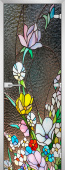 Стеклянная межкомнатная дверь Stained Glass-02