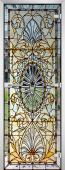 Стеклянная межкомнатная дверь Stained Glass-17