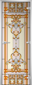 Стеклянная межкомнатная дверь Stained Glass-14