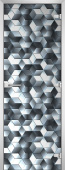 Стеклянная межкомнатная дверь Textures-11