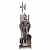 Каминный набор D50011АS (К3050S) (рыцарь, серебро)