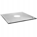 Экран защитный (430/0,5 мм) 500*500 с отв. Ф125