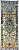 Стеклянная межкомнатная дверь Stained Glass-17