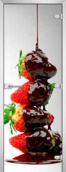 Стеклянная межкомнатная дверь Fruite-15