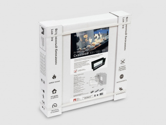 Встроенный биокамин Lux Fire Сквозной 530 S