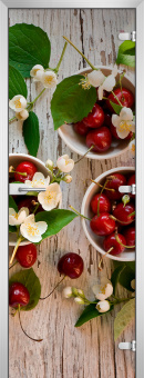 Стеклянная межкомнатная дверь Fruite-04